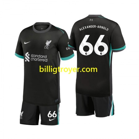 Billige Fotballdrakter Liverpool Alexander-Arnold 66 Barn Bortedraktsett 2024/25 Kortermet